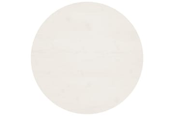 Bordplate hvit 80x2,5 cm heltre furu - Hvit - Møbler - Bord - Bordtilbehør - Bordplate