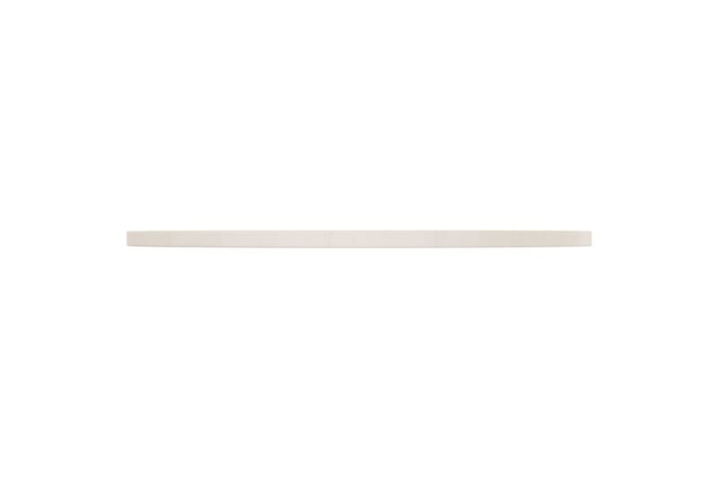 Bordplate hvit 80x2,5 cm heltre furu - Hvit - Møbler - Bord - Bordtilbehør - Bordplate