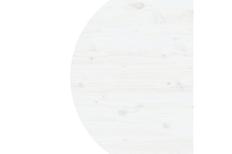 Bordplate hvit 90x2,5 cm heltre furu - Hvit - Møbler - Bord - Bordtilbehør - Bordplate