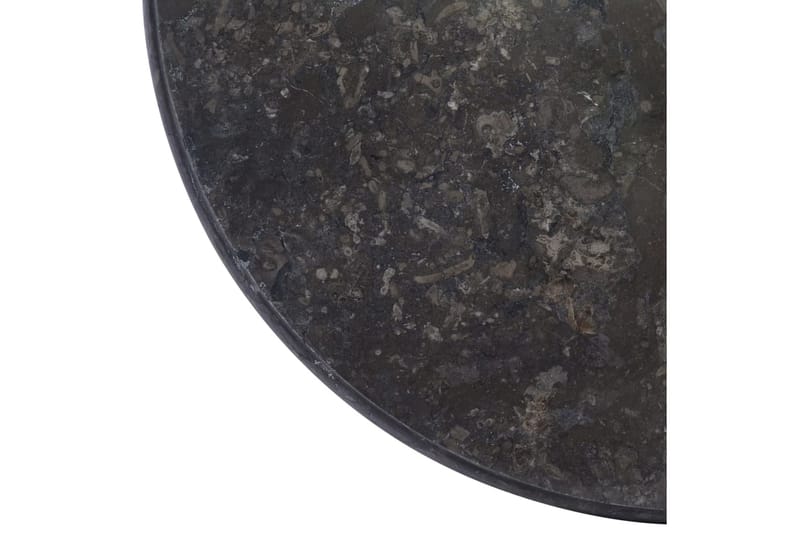 Bordplate svart Ø50x2,5 cm marmor - Svart - Møbler - Bord - Bordtilbehør - Bordplate