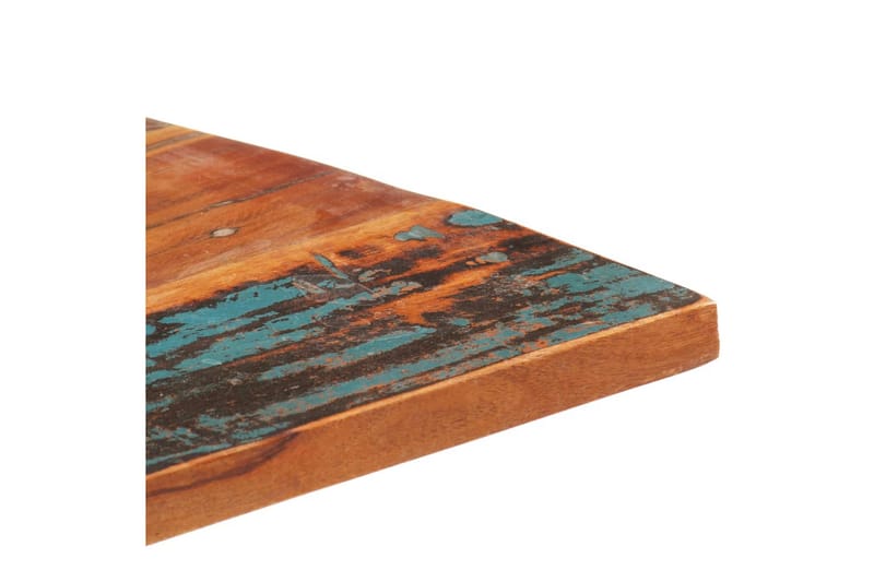 Rektangulær bordplate 60x100 cm 25-27 mm gjenvunnet heltre - Møbler - Bord - Bordtilbehør - Bordplate