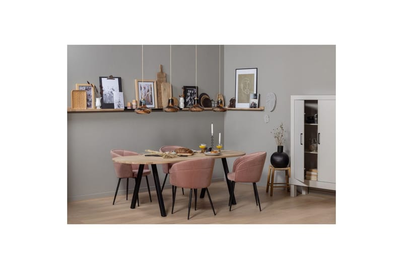 Bordplate Tablo Eik Oval - Ubehandlet - Møbler - Bord - Bordtilbehør - Bordplate