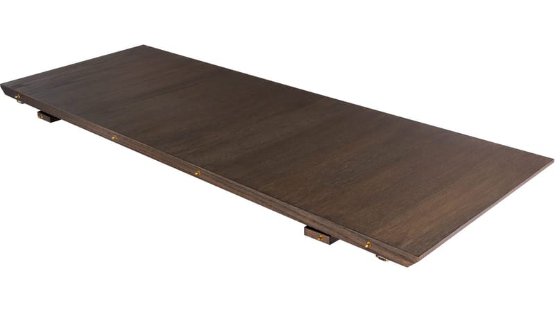 Tilleggsplate Odmark, Brunlakkert Eik