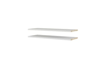 Trysil Hylleplate 75,4x26,45 cm - Hvit - Oppbevaring - Hyller - Vegghylle