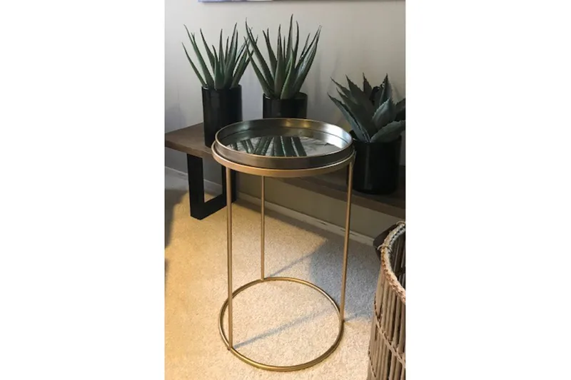 Wardens Bordstativ Sofabord 47 cm - Gull - Møbler - Bord - Bordtilbehør - Understell bord