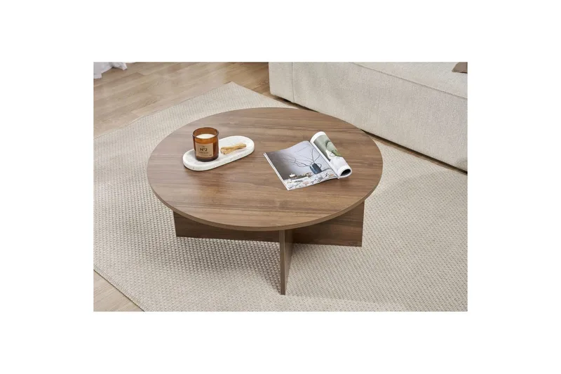 Boro Sofabord 90 cm - Brun - Møbler - Bord - Sofabord