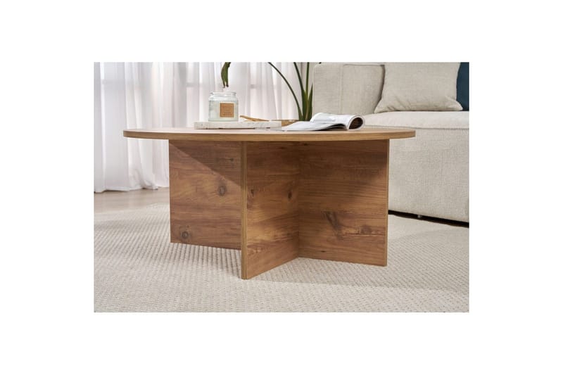 Boro Sofabord 90 cm - Natur - Møbler - Bord - Sofabord