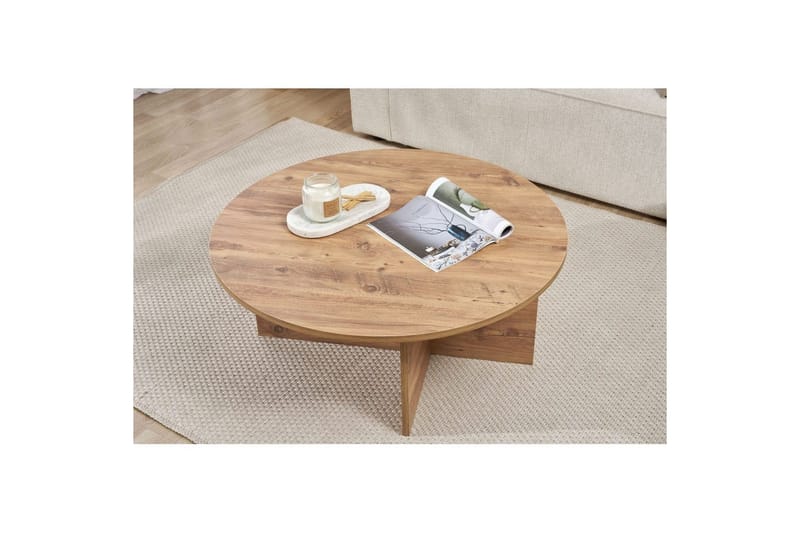 Boro Sofabord 90 cm - Natur - Møbler - Bord - Sofabord