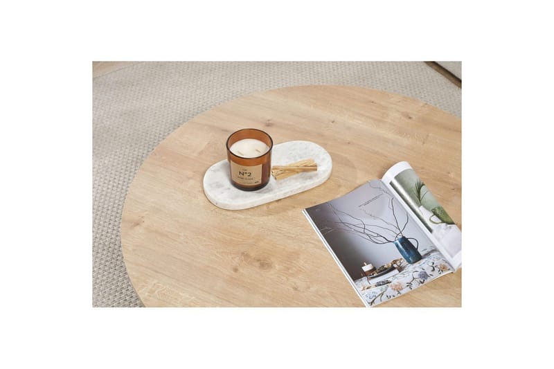 Boro Sofabord 90 cm - Natur - Møbler - Bord - Sofabord