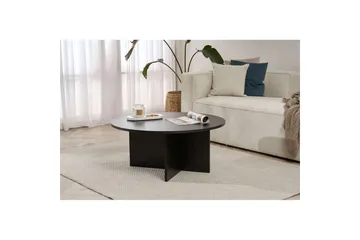 Boro Sofabord 90 cm - Svart - Møbler - Bord - Sofabord