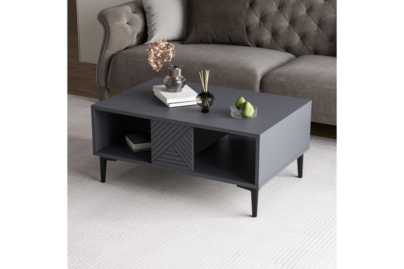 Botswana Stuebord 90 cm - Antrasitt - Møbler - Bord - Sofabord