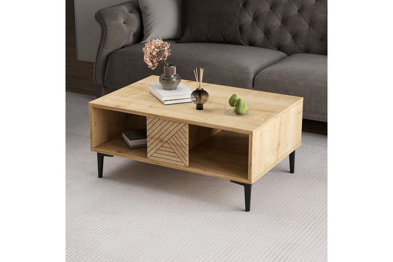 Botswana Stuebord 90 cm - Eik - Møbler - Bord - Sofabord