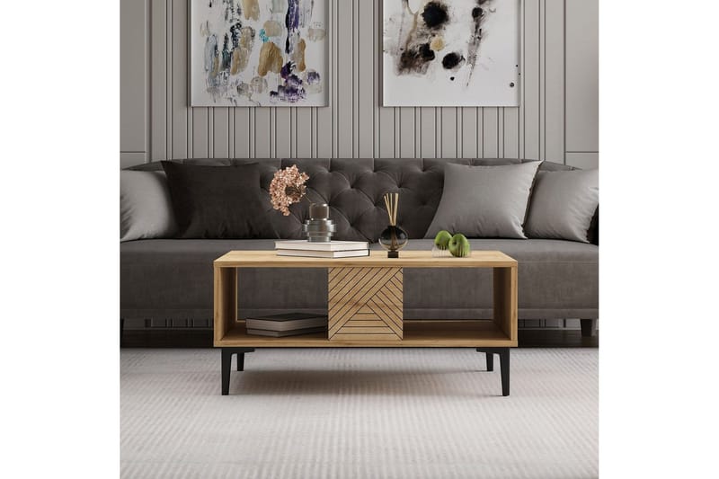 Botswana Stuebord 90 cm - Eik - Møbler - Bord - Sofabord