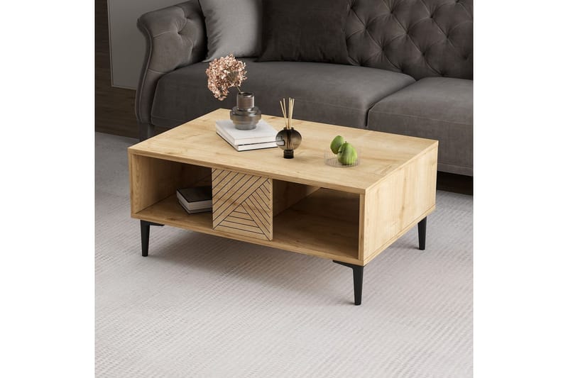 Botswana Stuebord 90 cm - Eik - Møbler - Bord - Sofabord