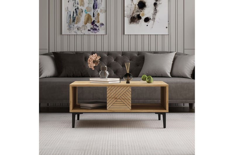 Botswana Stuebord 90 cm - Eik - Møbler - Bord - Sofabord