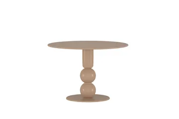 Boule Rundt Spisebord 110 cm i Tre - Beige - Møbler - Bord - Spisebord & kjøkkenbord