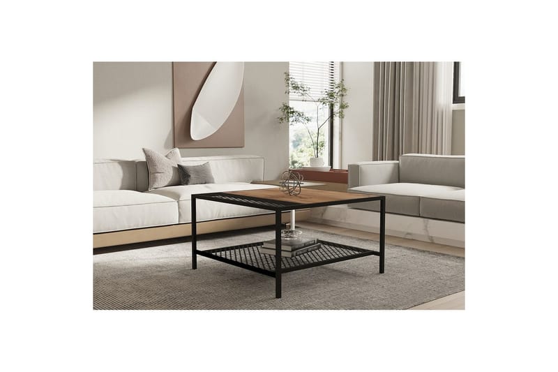 Brightmere Sofabord 80 cm - Brun/Svart - Møbler - Bord - Sofabord
