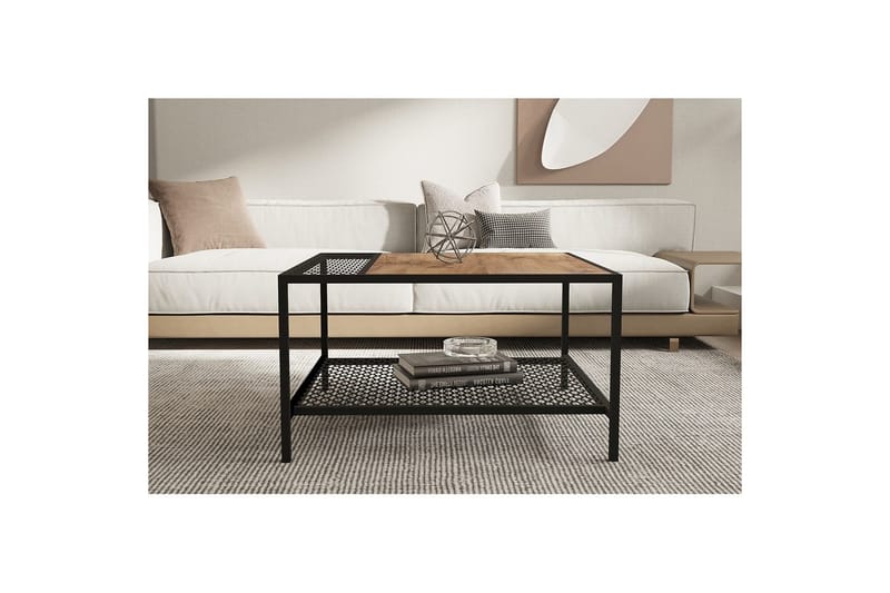 Brightmere Sofabord 80 cm - Brun/Svart - Møbler - Bord - Sofabord