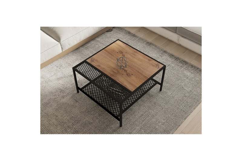 Brightmere Sofabord 80 cm - Brun/Svart - Møbler - Bord - Sofabord