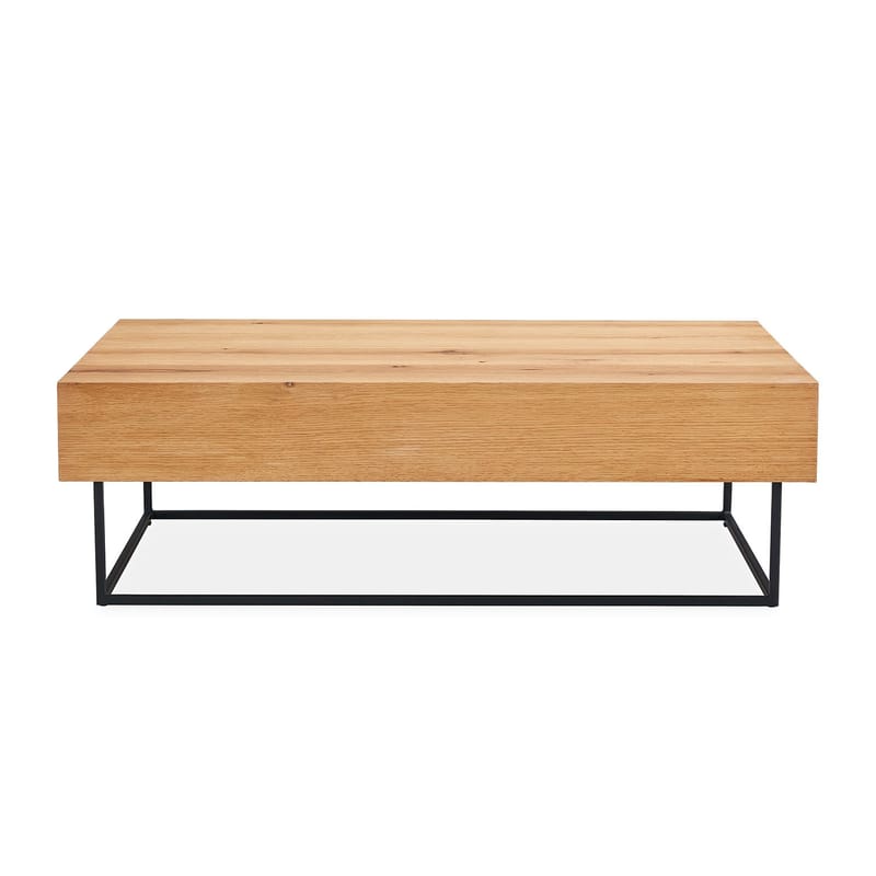 Bronte Sofabord 120 cm i Eik - Brun|Svart - Møbler - Bord - Sofabord