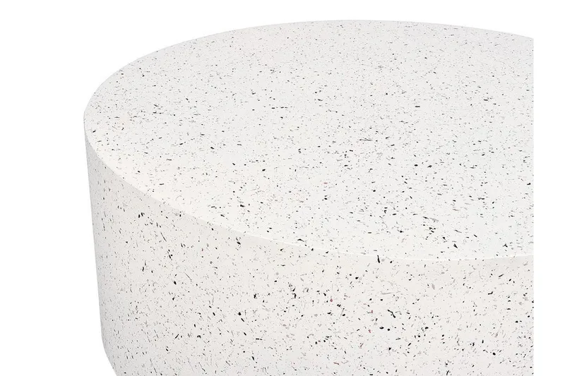 Bruder Sofabord 90 cm Rund - Hvit - Møbler - Bord - Sofabord