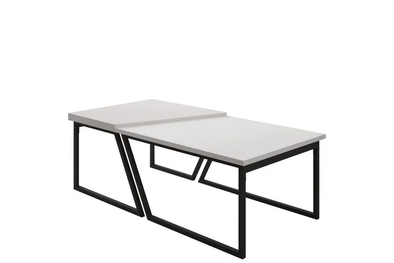 Bulskoll Stuebord 120 cm - Hvit - Møbler - Bord - Sofabord