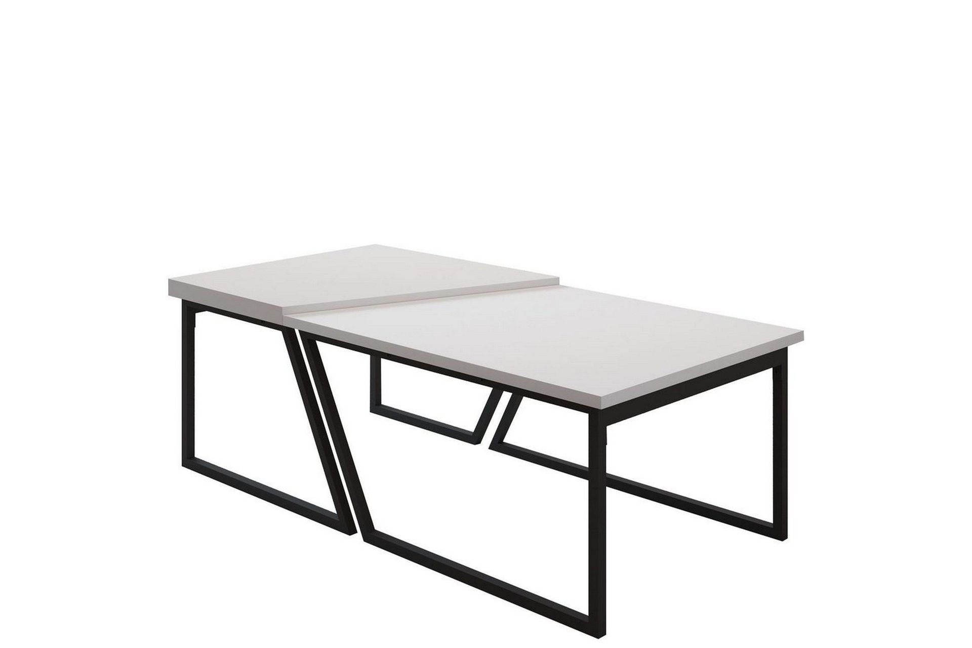 Bulskoll Stuebord 120 cm - Hvit
