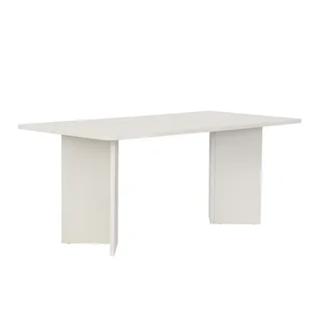 Cadron spisebord 180 cm rektangulært - Tre Hvit - Møbler - Bord - Spisebord & kjøkkenbord