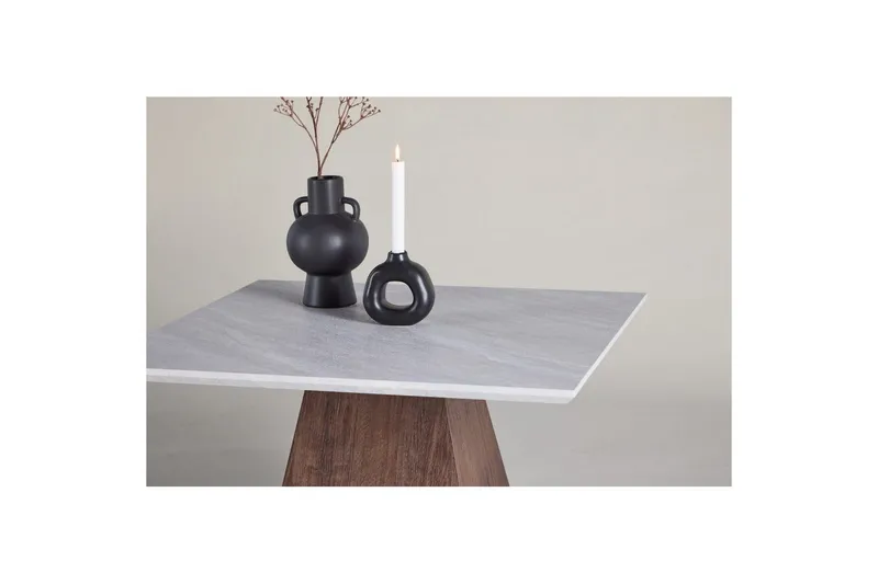 Cael Sofabord 80X80 Cm - Lys Grå - Møbler - Bord - Sofabord