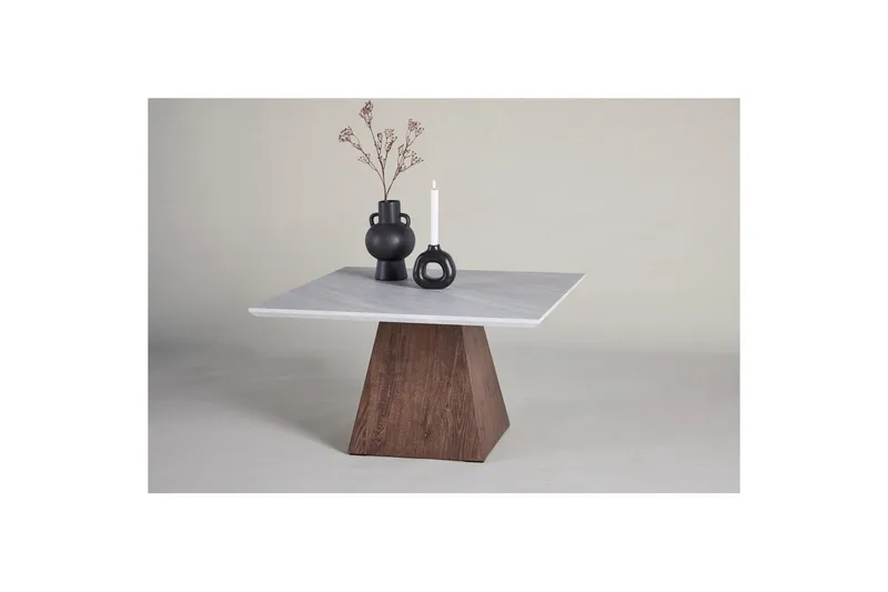 Cael Sofabord 80X80 Cm - Lys Grå - Møbler - Bord - Sofabord