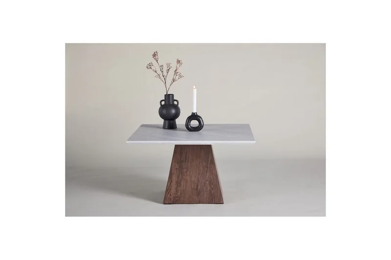 Cael Sofabord 80X80 Cm - Lys Grå - Møbler - Bord - Sofabord