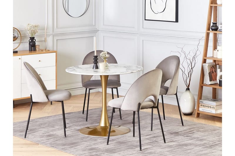 Calmar Spisebord 90 cm Rund - Møbler - Bord - Spisebord & kjøkkenbord