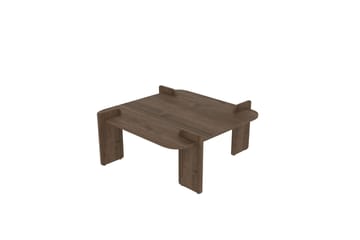 Campwell sofabord 90 cm kvadratisk - Valnøtt - Møbler - Bord - Sofabord