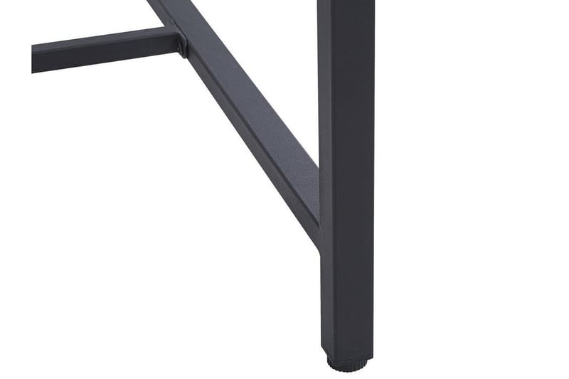 Carbo Spisebord 80x160 cm - Mørk Brun/Svart - Møbler - Bord - Spisebord & kjøkkenbord