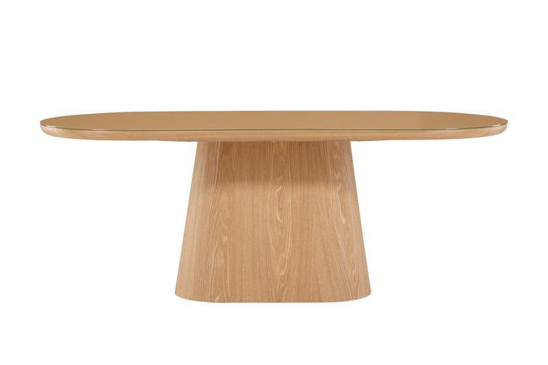 Castor Spisebord 200 cm Oval - Natur - Møbler - Bord - Spisebord & kjøkkenbord
