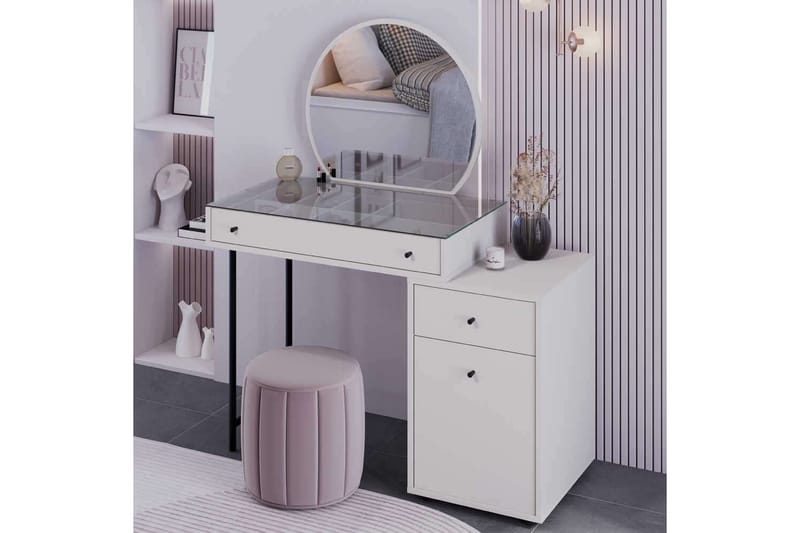 Ceylon Sminkebord 67 cm - Mink - Møbler - Bord - Sminkebord & toalettbord