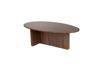 Ceyra Ovalt Sofabord 120 cm i Tre - Brun - Møbler - Bord - Sofabord