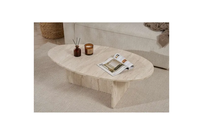 Ceyra Sofabord 120 cm - Beige - Møbler - Bord - Sofabord