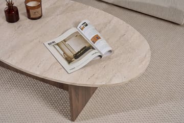 Ceyra Sofabord 120x40x65 cm - Travertine Walnut - Møbler - Bord - Sofabord