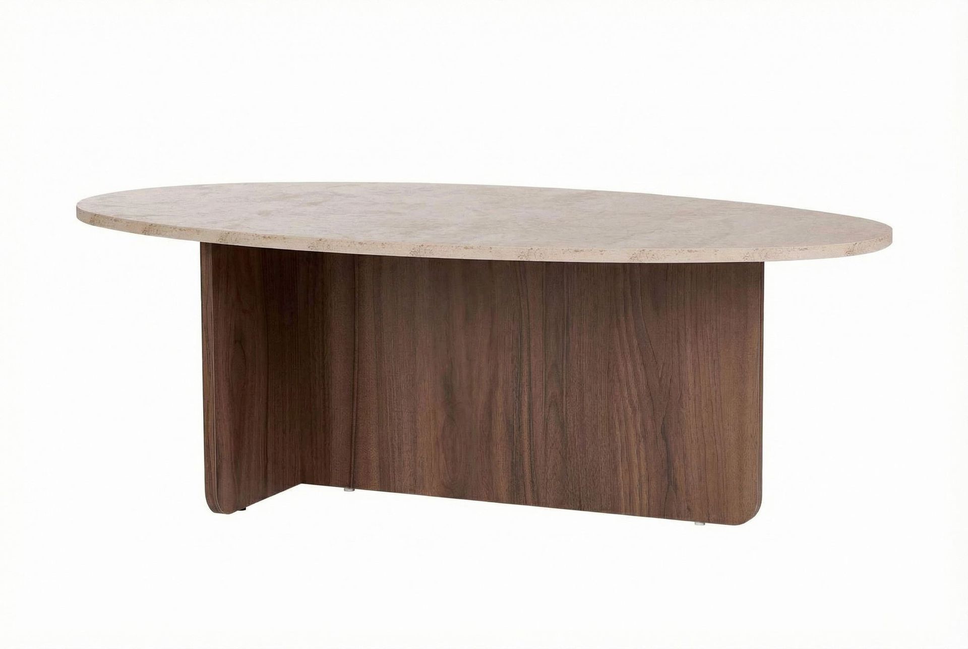 Ceyra Sofabord 120x40x65 cm - Travertine Walnut