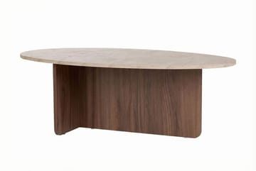 Ceyra Sofabord 120x40x65 cm - Travertine Walnut - Møbler - Bord - Sofabord