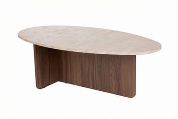Ceyra Sofabord 120x40x65 cm - Travertine Walnut - Møbler - Bord - Sofabord