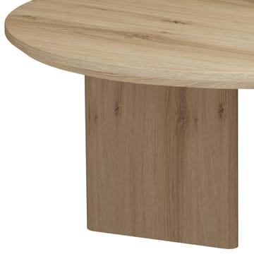Chatham 80 cm Rundt Sofabord i Eik - Beige - Møbler - Bord - Sofabord