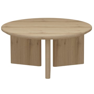 Chatham 80 cm Rundt Sofabord i Eik - Beige - Møbler - Bord - Sofabord