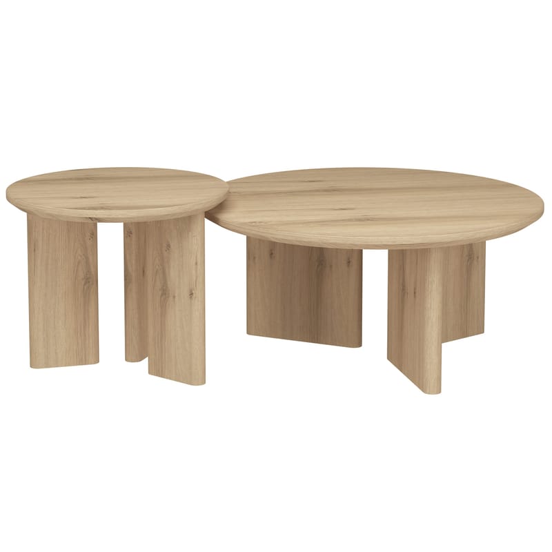 Chatham sofabord rundt 80 cm - Eik - Møbler - Bord - Sofabord