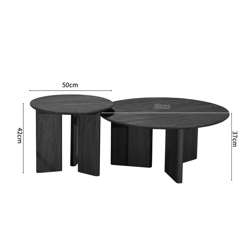 Chatham sofabord rundt 80 cm - Eik - Møbler - Bord - Sofabord