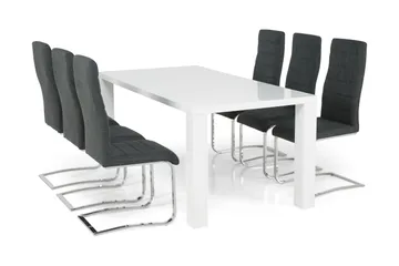 Cibus Spisegruppe med 6 Cibus Stoler - Møbler - Bord - Spisegrupper