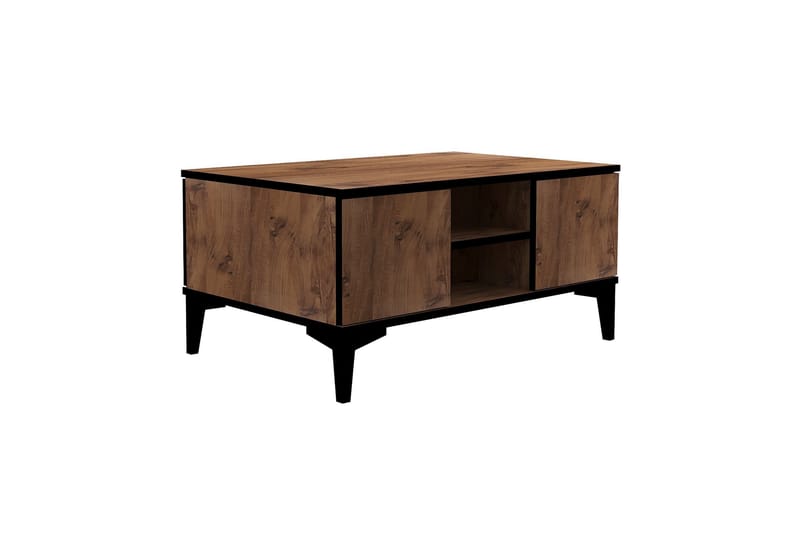 Cide Sofabord 90 cm - Brun/Svart - Møbler - Bord - Sofabord