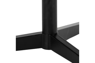 Cimino Ovalt Sofabord 84 cm i Keramikk med Understell i Metall - Mørkegrå - Møbler - Bord - Sofabord