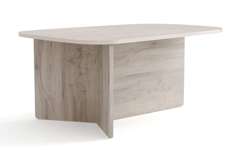 Coffee table Bark - Hvitlasert eik - Møbler - Bord - Sofabord
